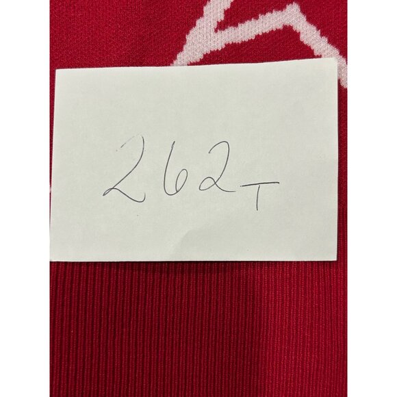 LIVI Brand NWT Star Print Red Turtleneck Sweater Size 14 - Picture 8 of 8